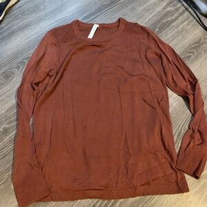 Lululemon Back to Balance Long Sleeve Sweater